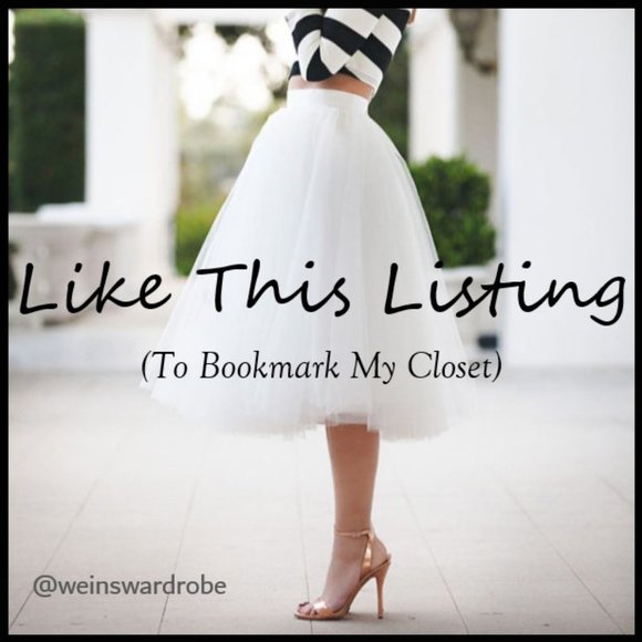 Bookmark & Save - Welcome to Wein's Wardrobe - Picture 1 of 16